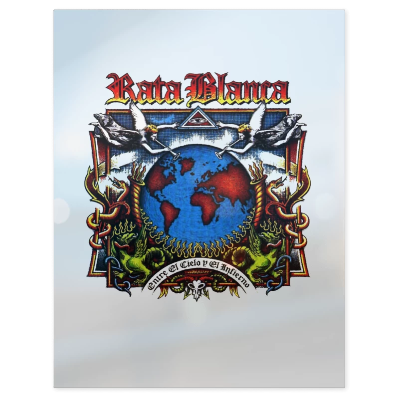 Rata Blanca Entre el Cielo y el Infierno – Print Metálico
