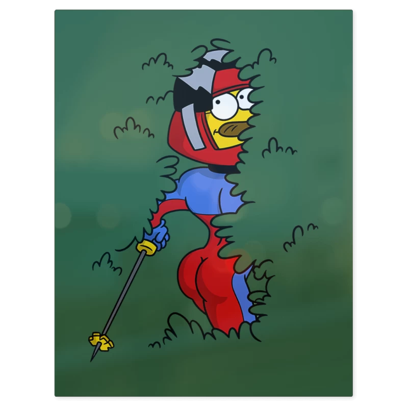 Estupido y Sensual Flanders – Print Metálico