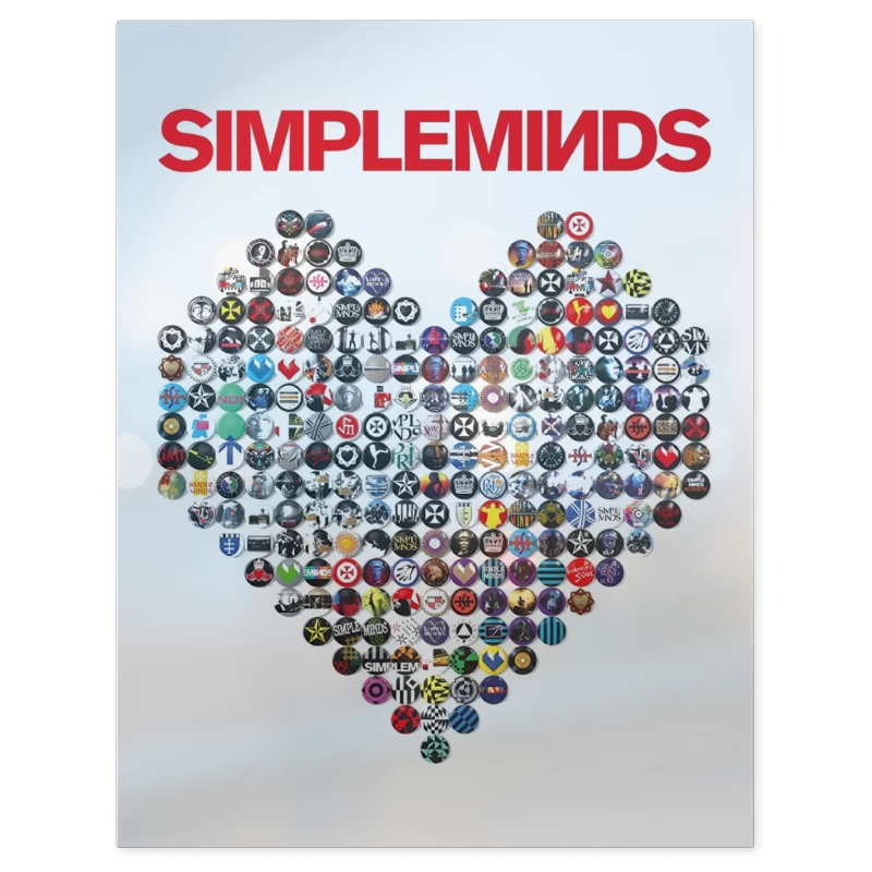 Simple Minds Heart – Print Metálico