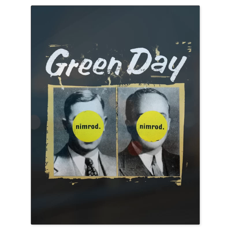Green Day Nimrod – Print Metálico