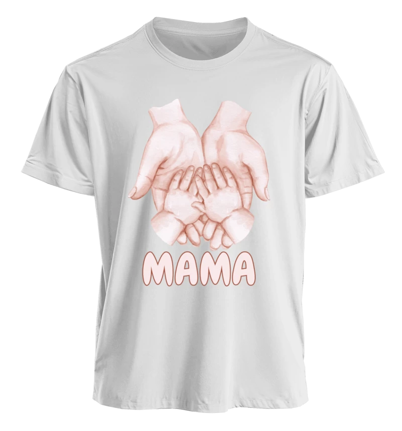 Polera Mama & Mini Manos (Adulto y Talla 2-6)