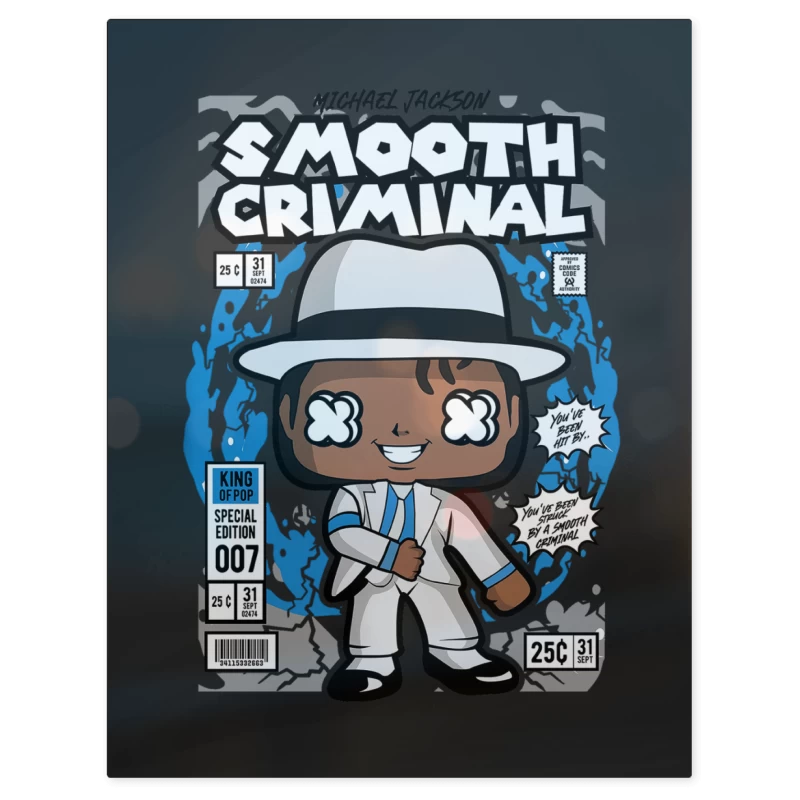 Michael Jackson Funko – Print Metálico