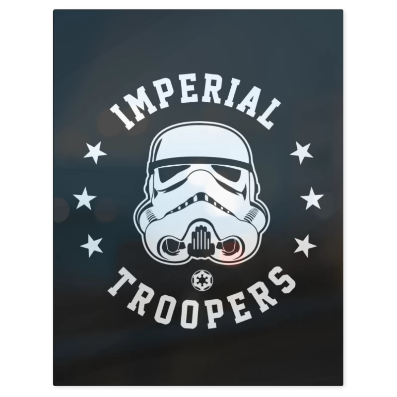 Star Wars - Imperial Troopers – Print Metálico