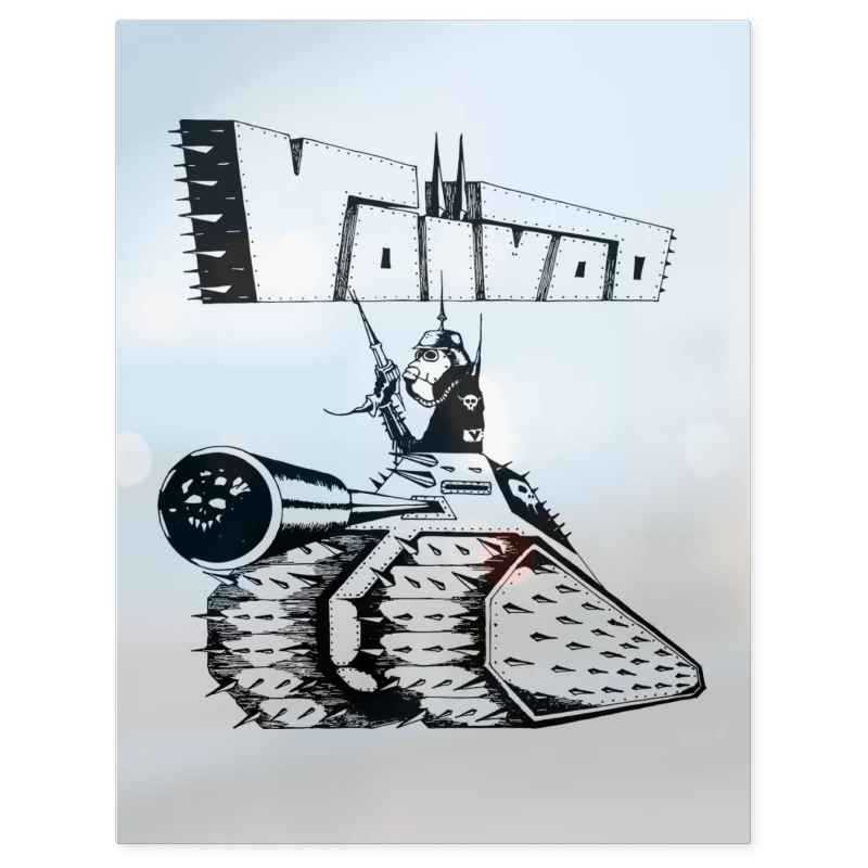 Voivod Tanque B – Print Metálico