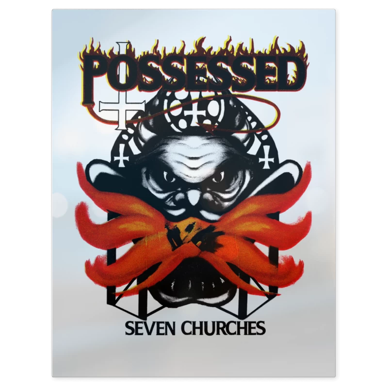 Possessed 7 Iglesias – Print Metálico