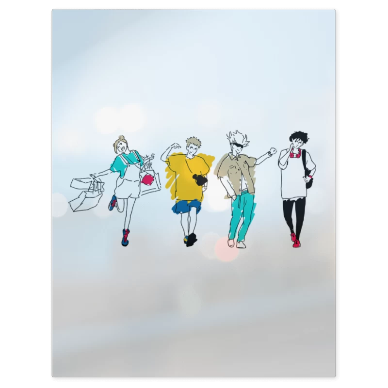 Jujutsu Kaisen – Print Metálico