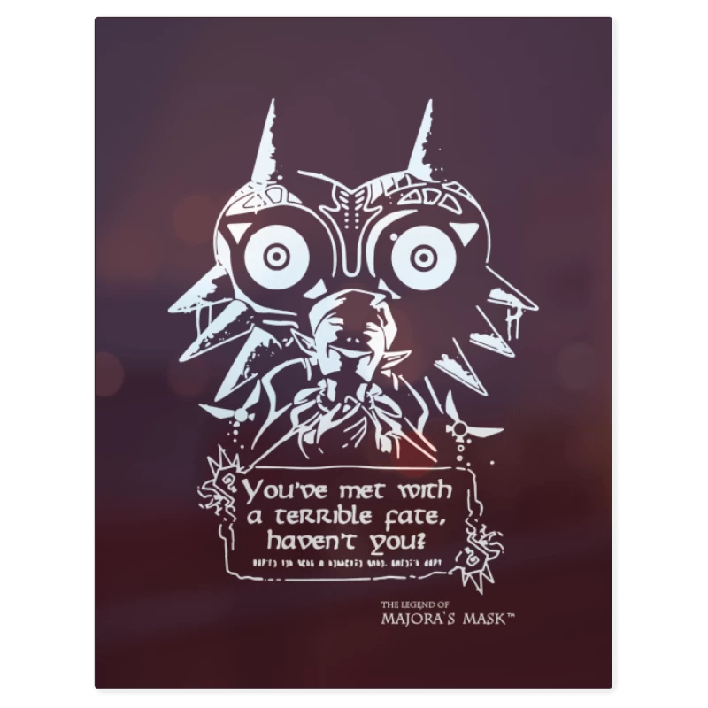 The Legend of Zelda - Terrible Fate – Print Metálico