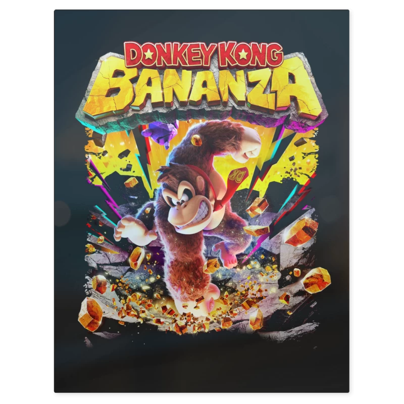 Donkey Kong Bananza – Print Metálico