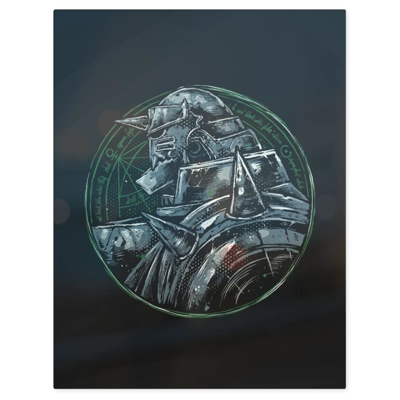 Full Metal Alphonse – Print Metálico
