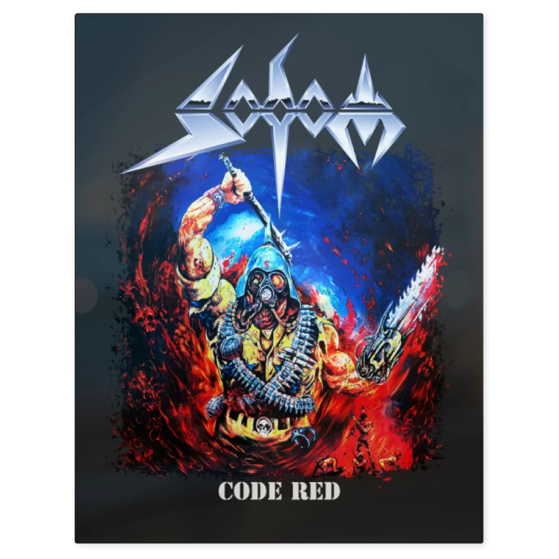 Sodom Code Red – Print Metálico