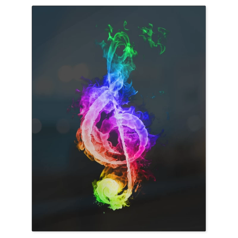 Nota Musical – Print Metálico