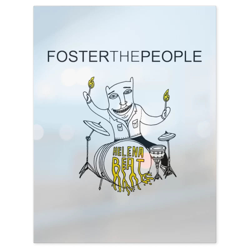 Foster the People Helena Beat – Print Metálico