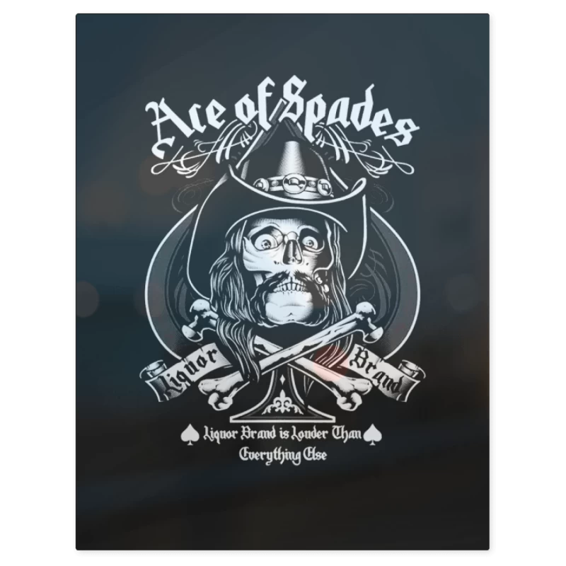 Tio Lemmy – Print Metálico