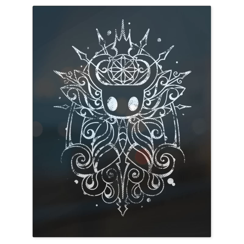 Hollow Knight Vessel – Print Metálico