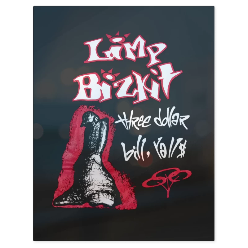 Limp Bizkit Three Dollar – Print Metálico