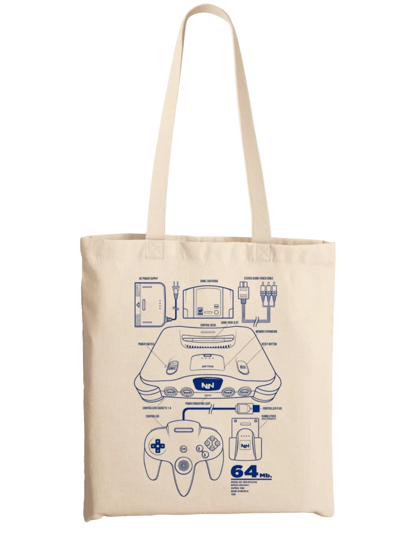 Tote Bag Nintendo 64