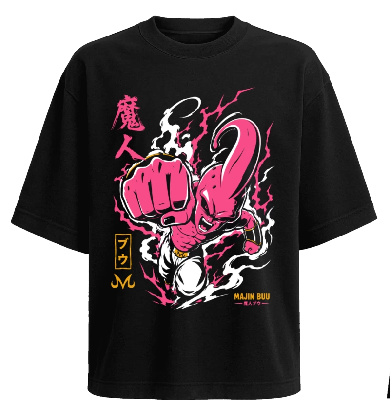 Polera Dragon Ball Z Kid Buu Majin Buu