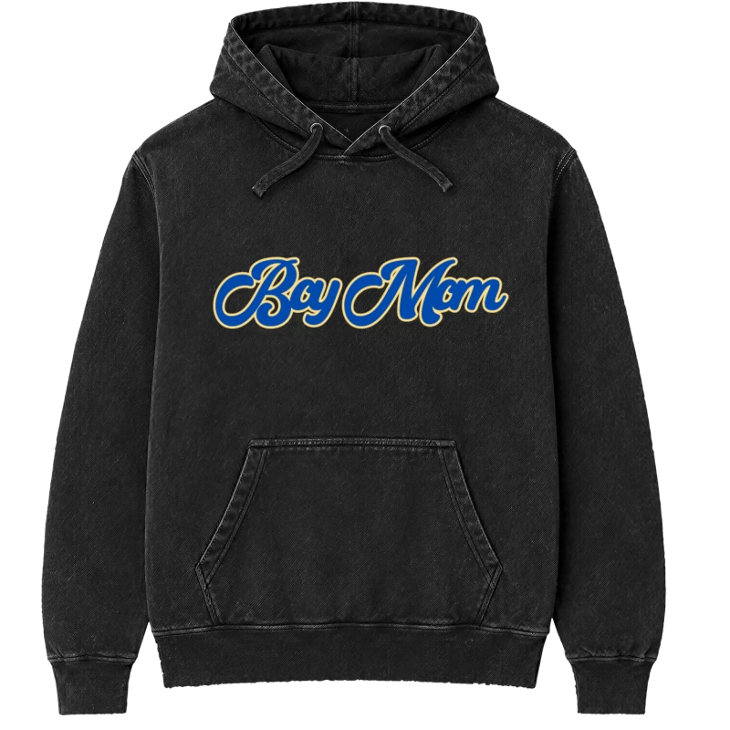 Polerón Boy Mom — Regalo para mamá de niños, diseño deportivo, cumpleaños y Día de la Madre