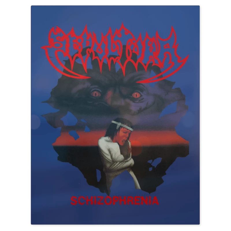 Sepultura Schizophrenia – Print Metálico