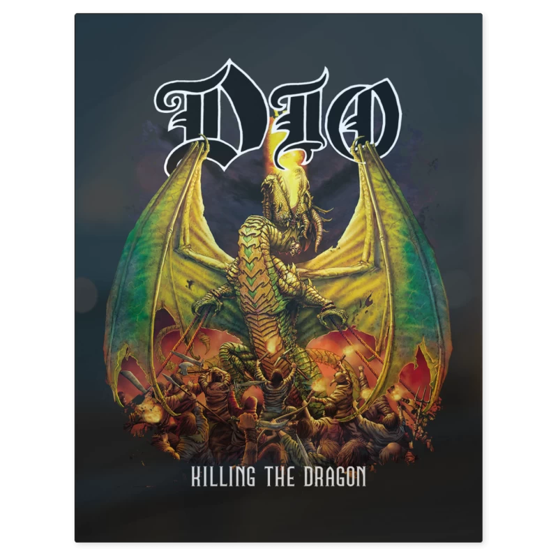 Dio Killing the Dragon – Print Metálico
