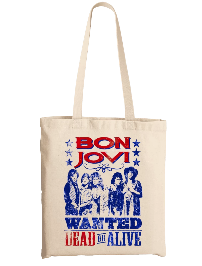 Tote bag Bon Jovi
