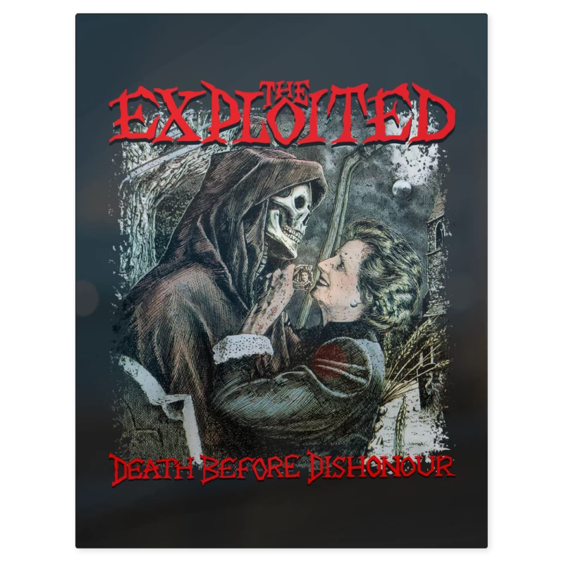 The Exploited Death Before – Print Metálico