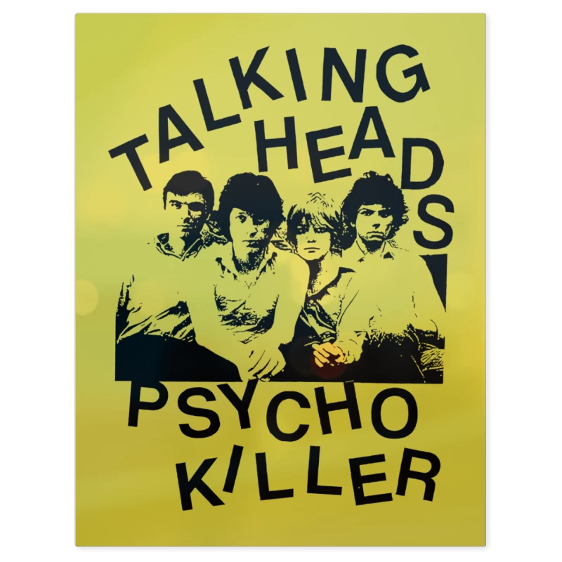 Talking Heads Band – Print Metálico
