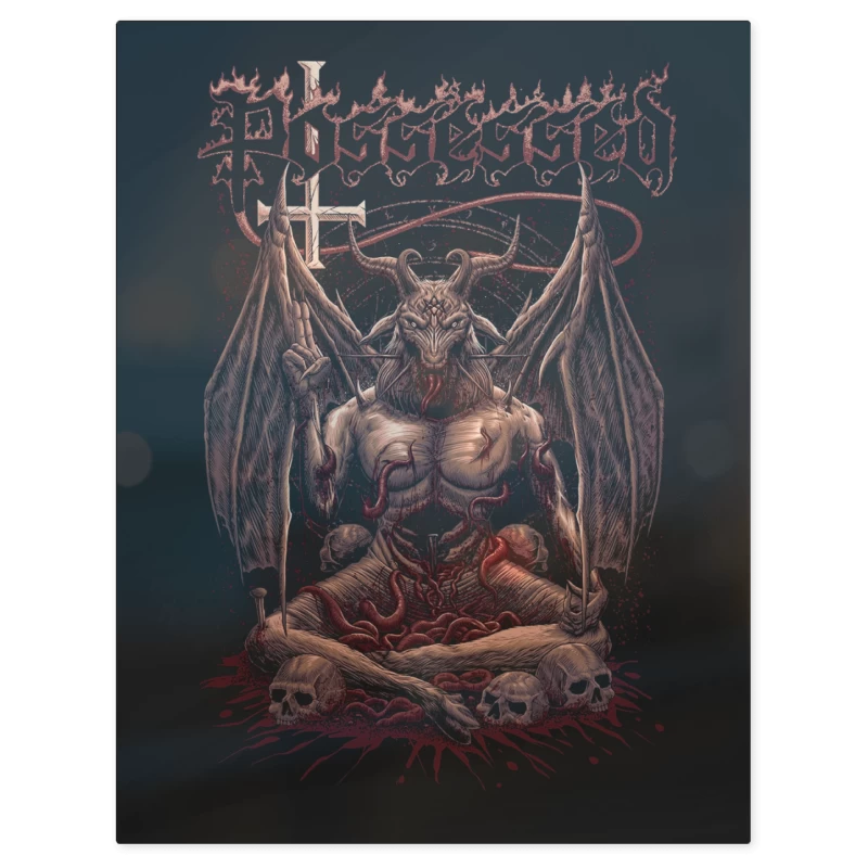 Possessed Baphomet – Print Metálico