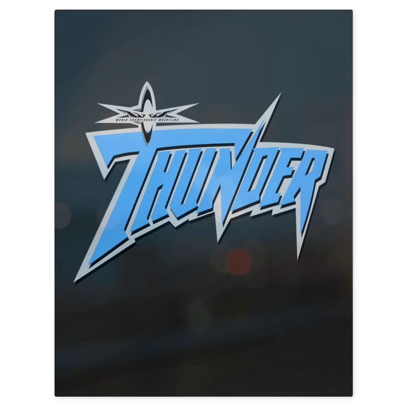 WCW Thunder – Print Metálico