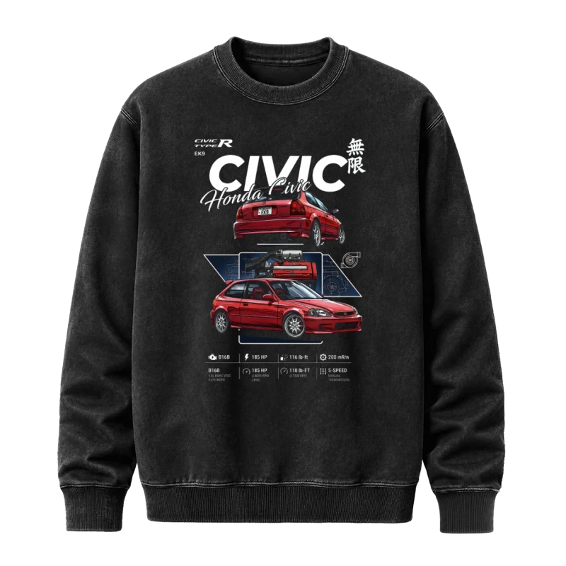 Polerón polo Acid / Honda Civic