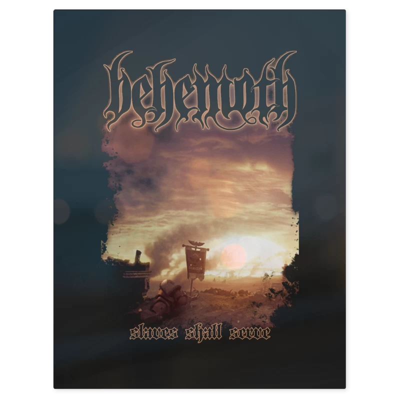 Behemoth Slaves Shall Serve – Print Metálico
