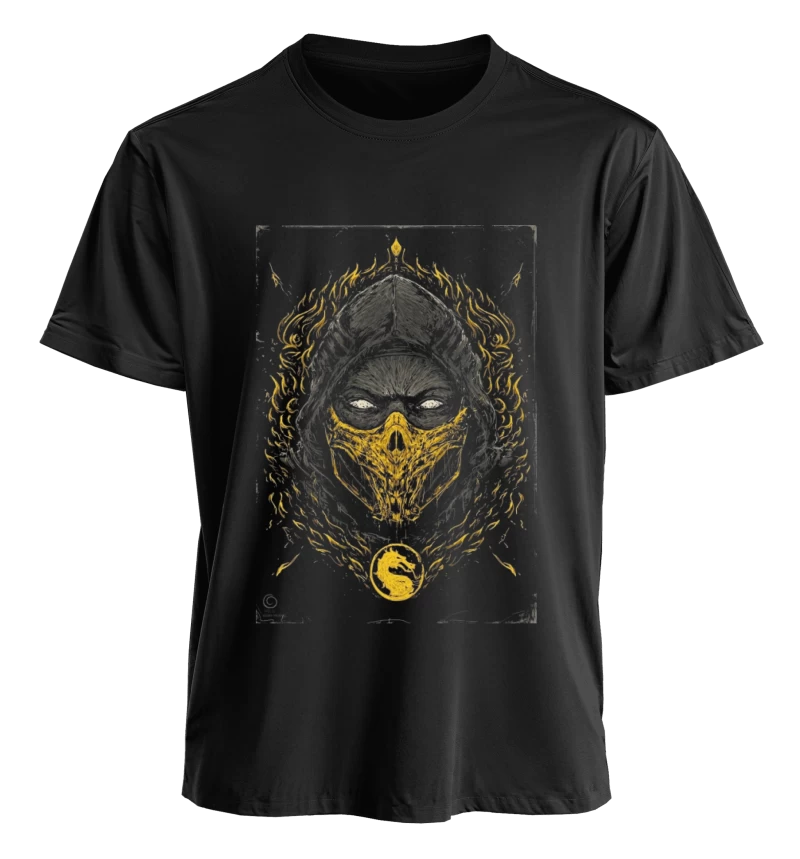 Polera Scorpion Mortal Kombat