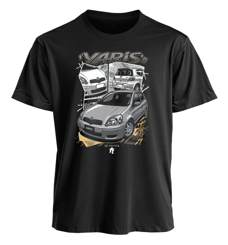Polera polo cuello redondo / Yaris
