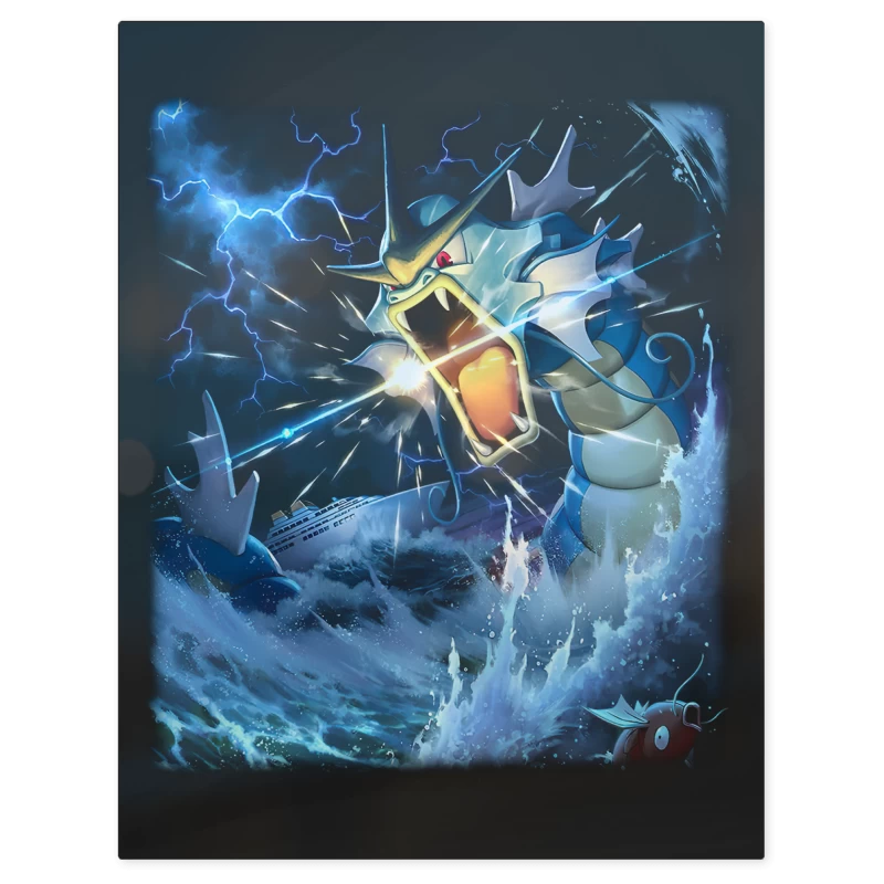 Gyarados TCG Pocket – Print Metálico