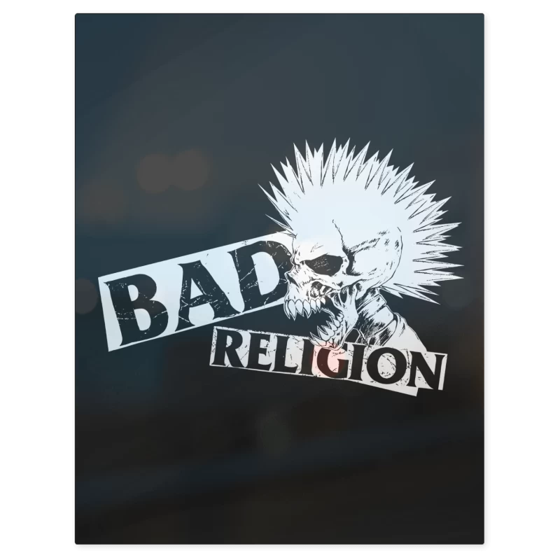 Bad Religion Punk – Print Metálico