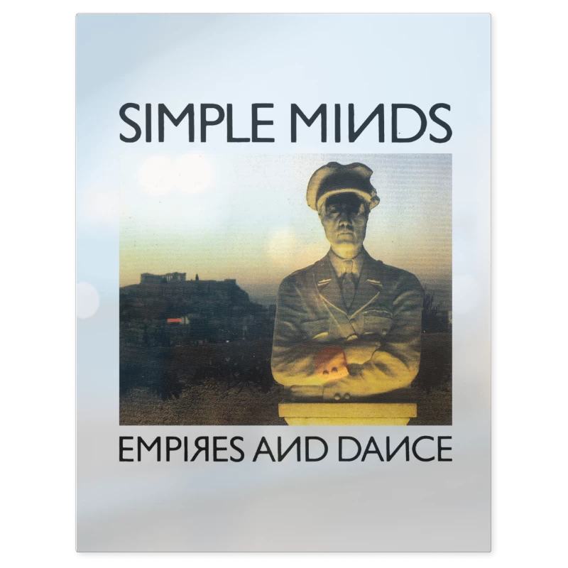 Simple Minds Empire and Dance B – Print Metálico