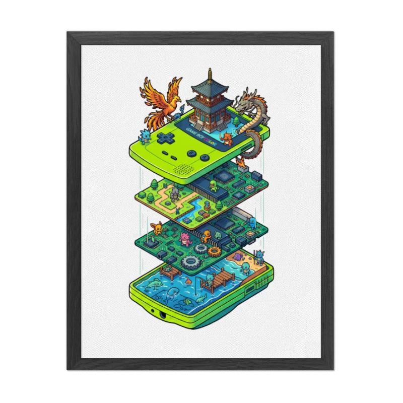 Cuadro Game Boy Color – Mundo Retro