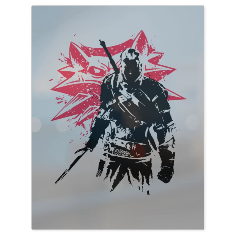 The Witcher – Print Metálico