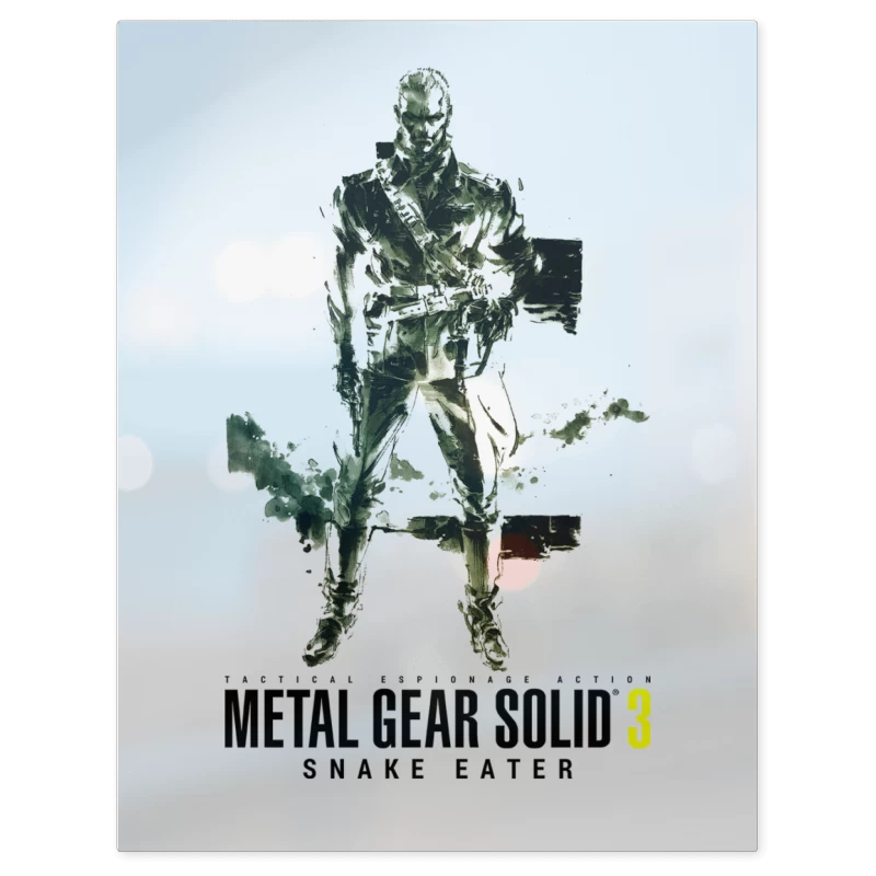 Metal Gear Solid 3 Snake Eater Ocelot – Print Metálico
