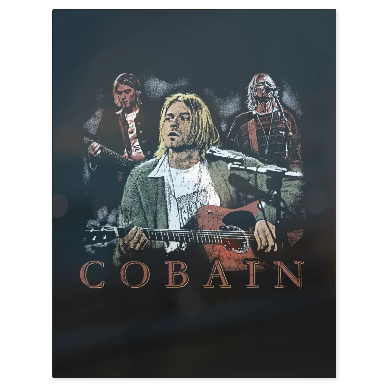Nirvana Cobain – Print Metálico