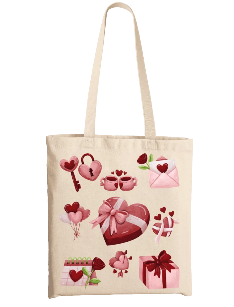 Totebag Amor Caja Chocolates