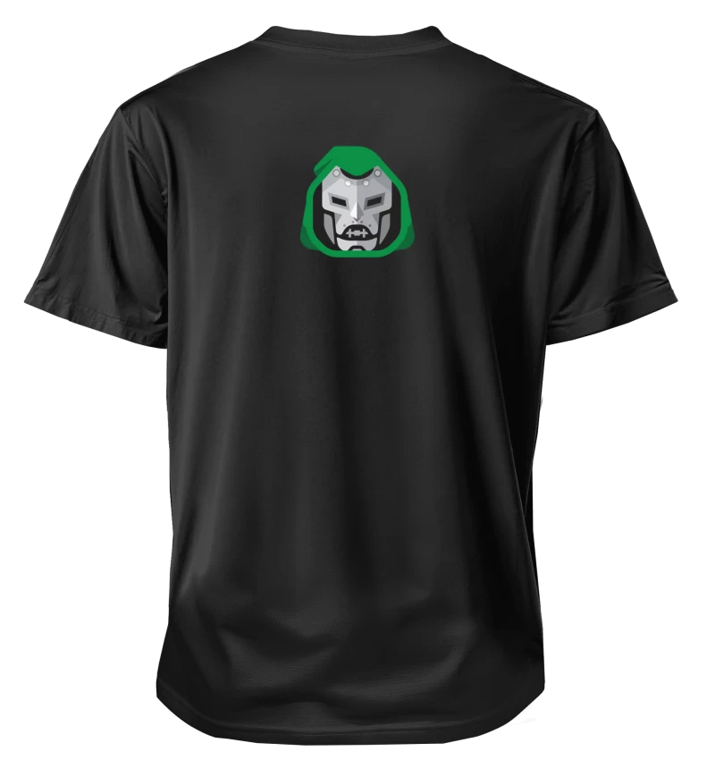 Polera Cómics Marvel Dr. Doom | Frente + Espalda