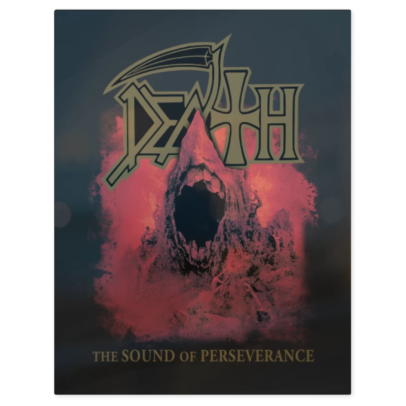Death the Sound of Perseverance – Print Metálico