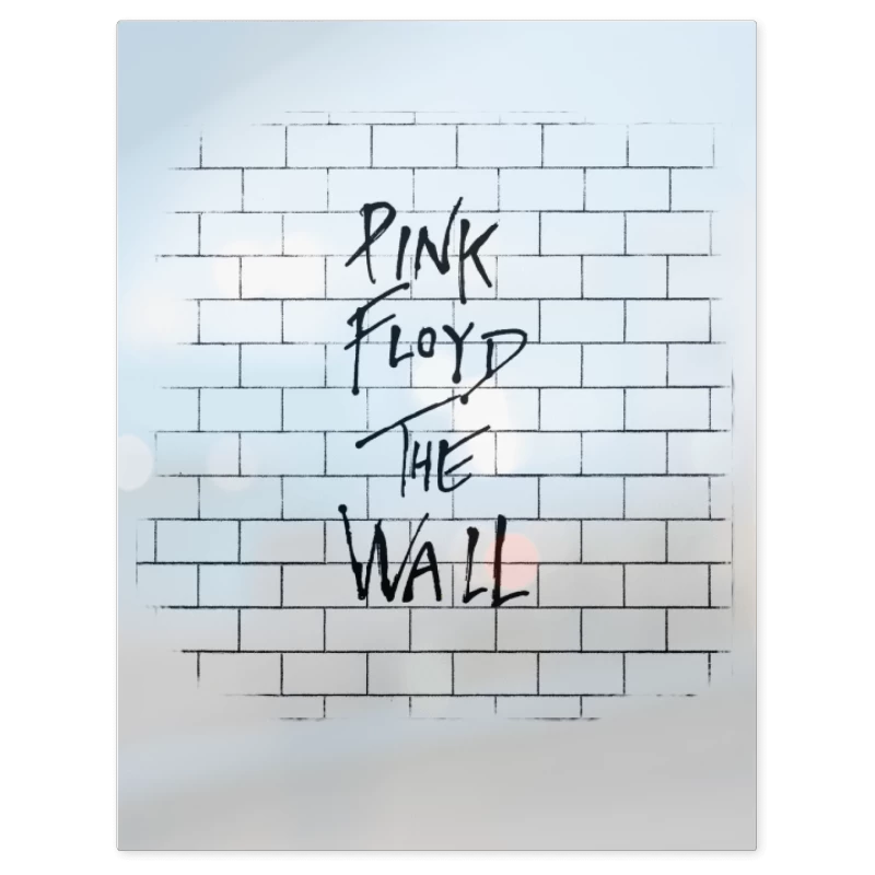 The Wall – Print Metálico