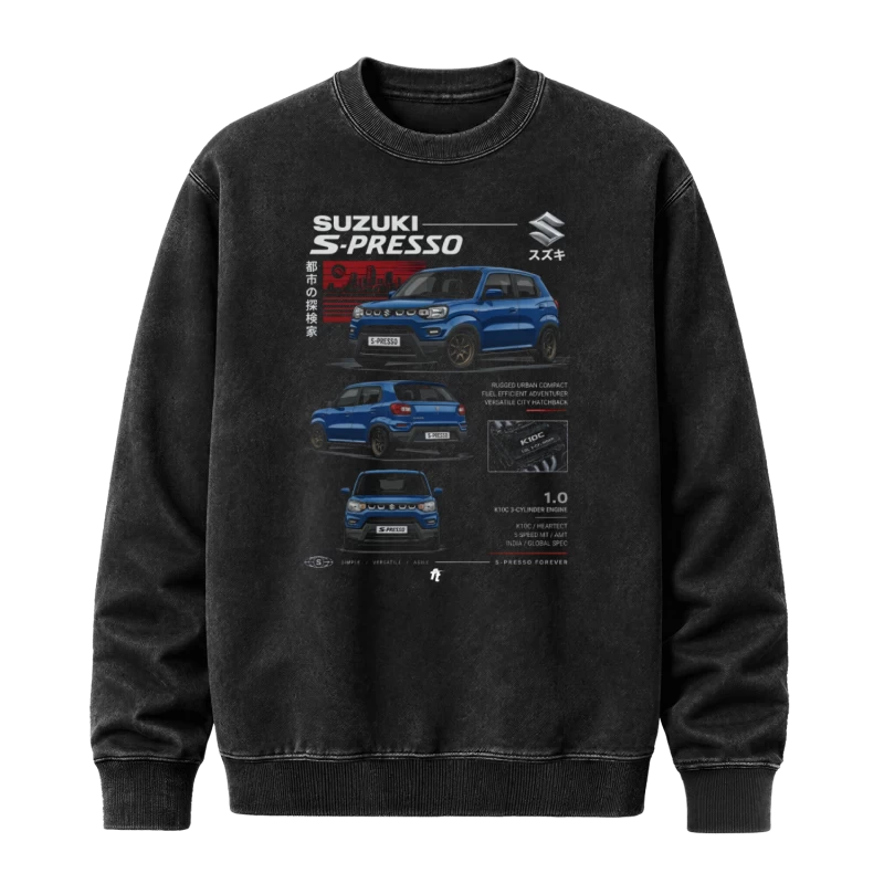 Polerón polo Acid / Suzuki Spresso Blue