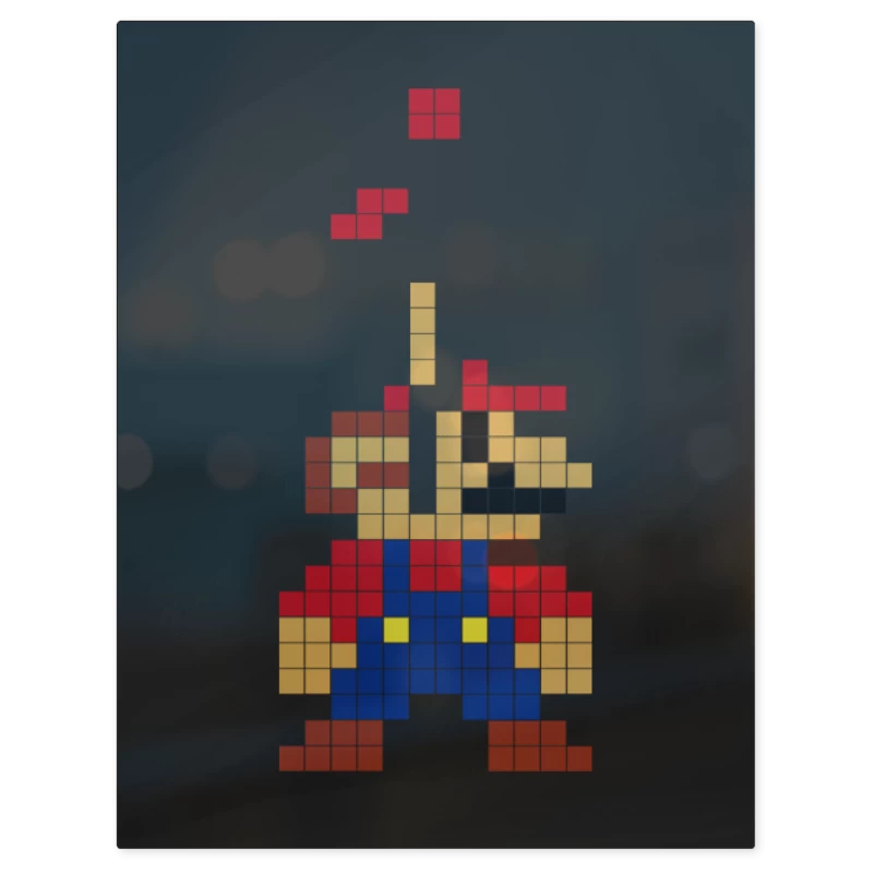 Tetris Bros – Print Metálico