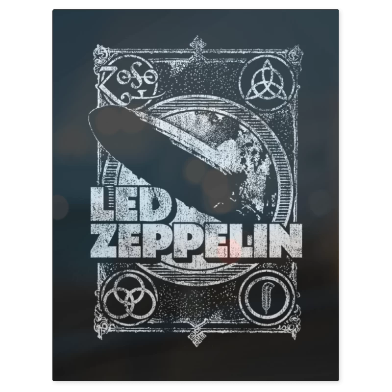 Zeppelin – Print Metálico