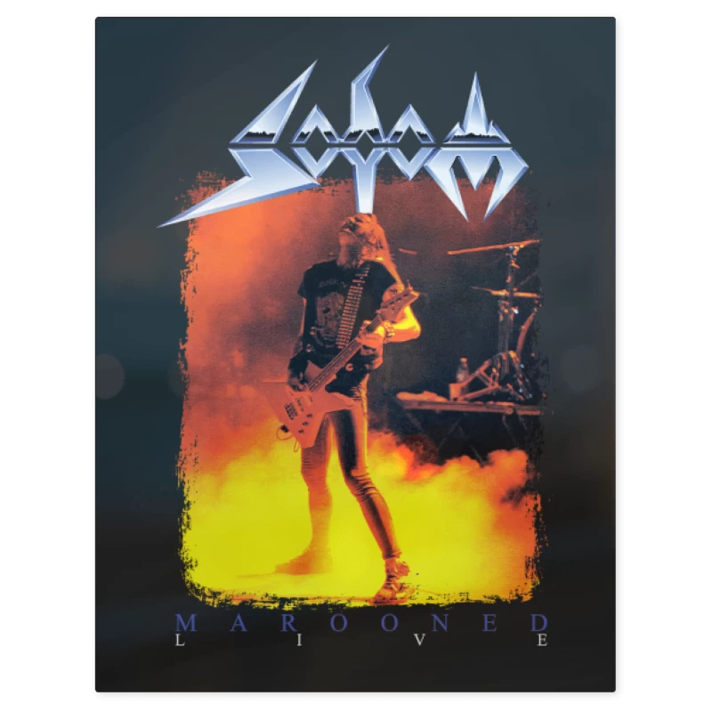 Sodom Marooned Live – Print Metálico