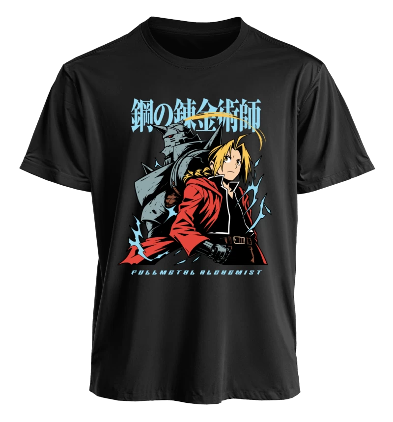 Polera Fullmetal Alchemist Brotherhood Edward y Alphonse Elric