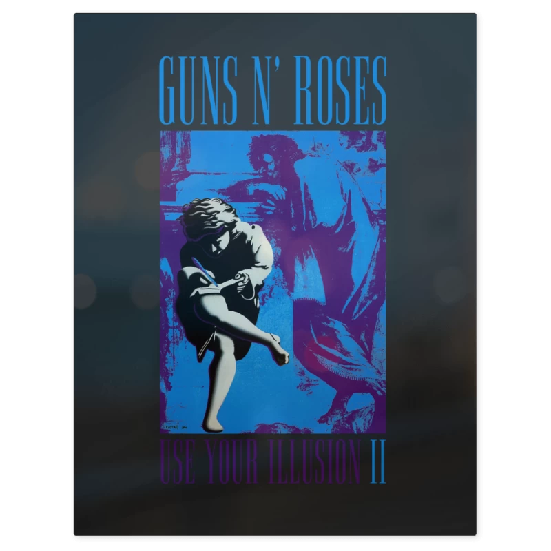 Guns N Roses Use Your Illusion II – Print Metálico